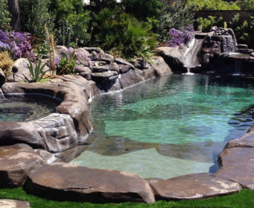 Natural Design Swimming Holes and Waterfalls